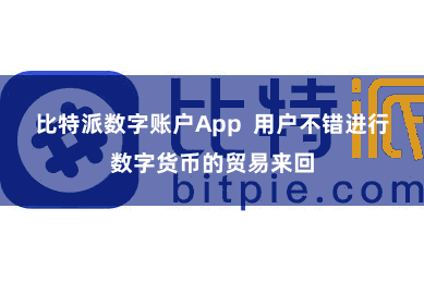 比特派数字账户App  用户不错进行数字货币的贸易来回